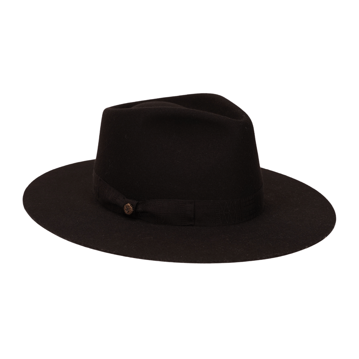 Fedora Filzhut Bergamo Handmade schwarz