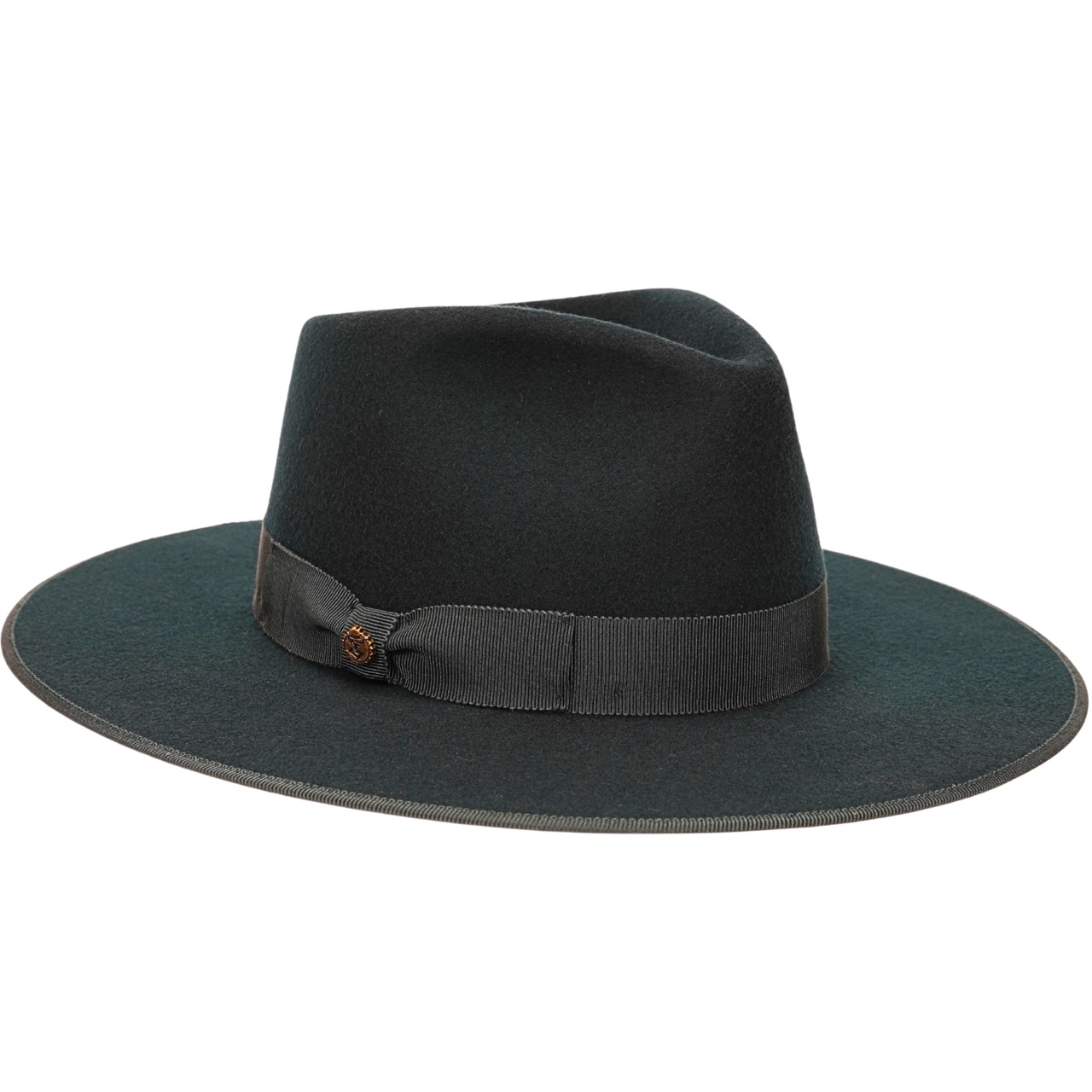 Fedora Filzhut Brianza Handmade petrol