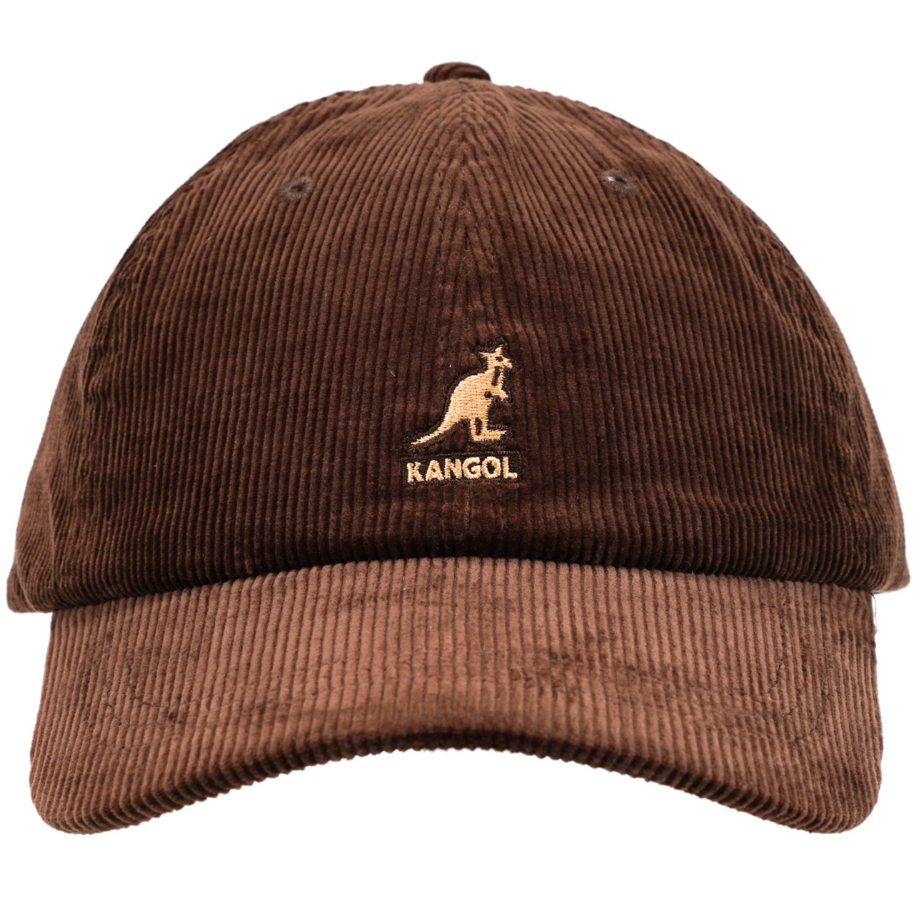 Original Kangol Baseball Cap Fine Cord dunkelbraun