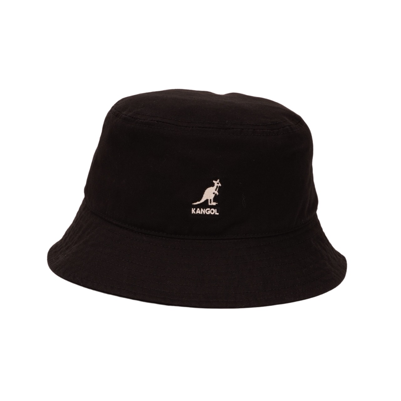 Kangol Original Washed Bucket Hat schwarz