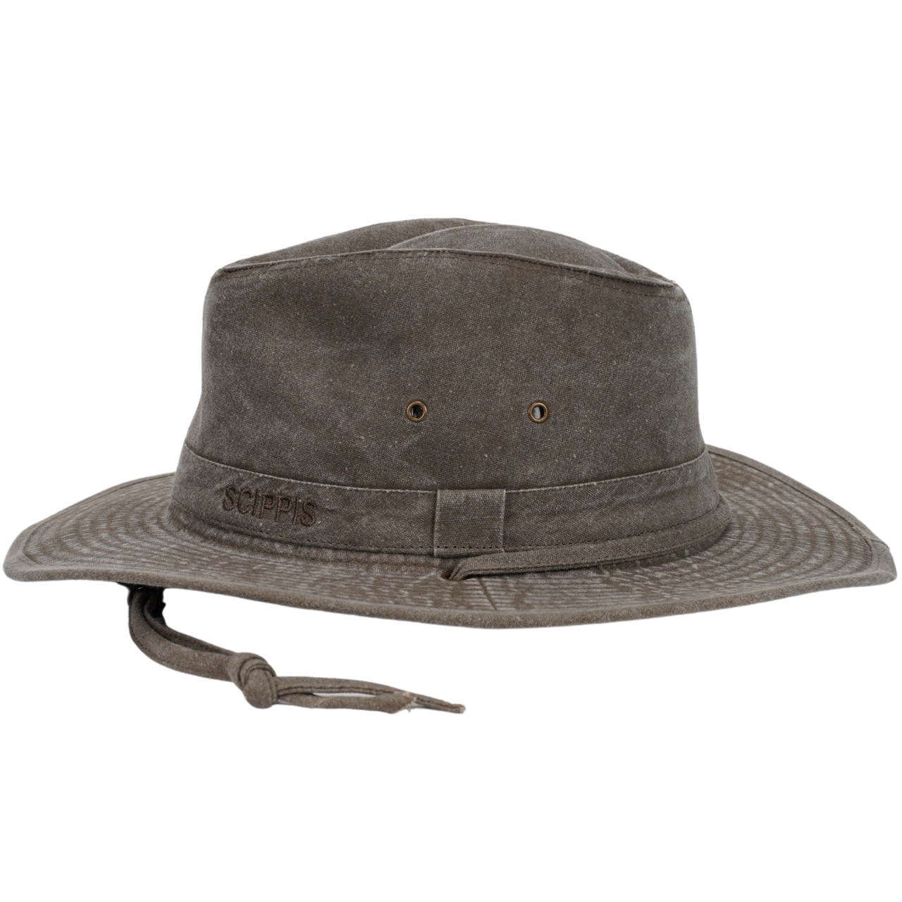 Scippis Outdoor Stoffhut Jackson Baumwolle braun