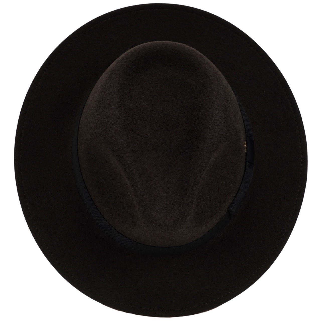 Fedora Filzhut Mantova Handmade in Italy dunkelbraun