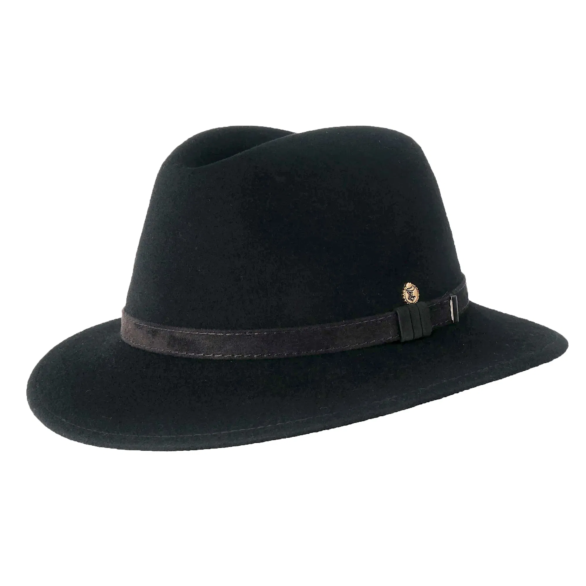 Outdoor Regenhut Piemont schwarz