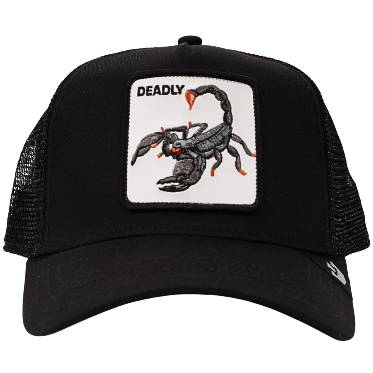 Goorin Bros Original Trucker Cap The Deadliest Scorpion schwarz