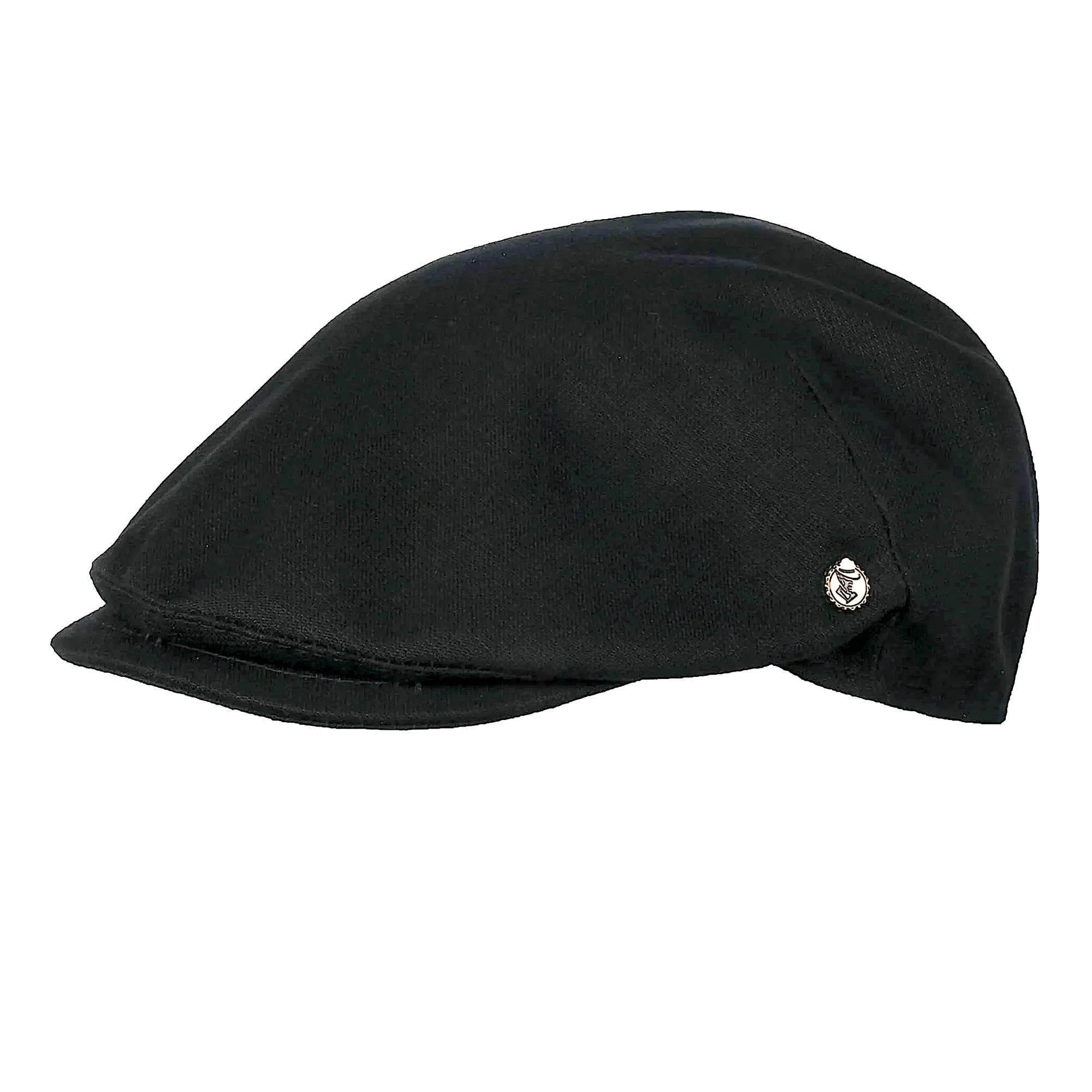 Hanf Schiebermütze Adria Handmade schwarz