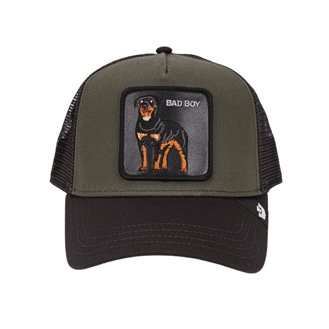 Goorin Bros Original Trucker Cap Bad Boy oliv-schwarz