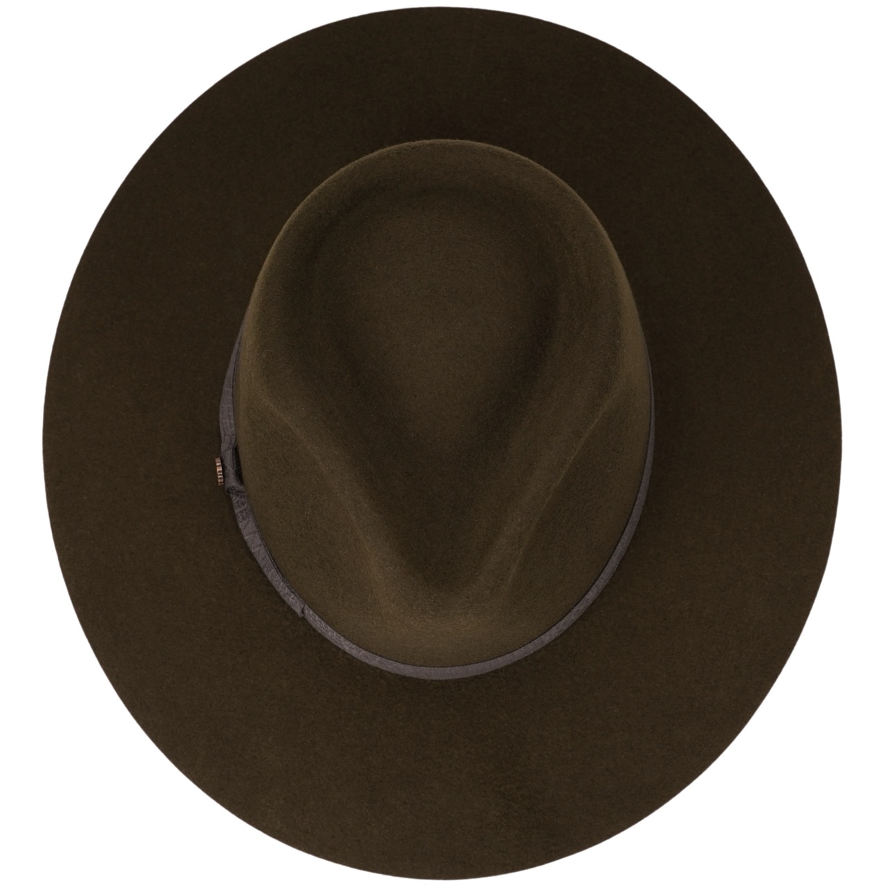 Fedora Filzhut Bergamo Handmade rustico oliv