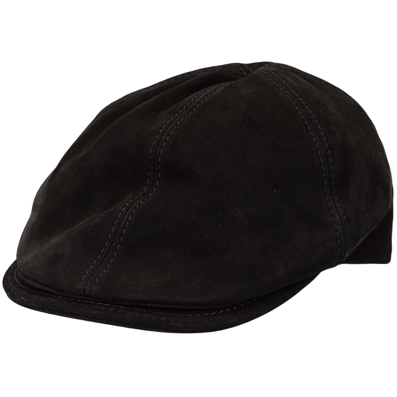 Balke Ledermütze Lombardo Handmade schwarz