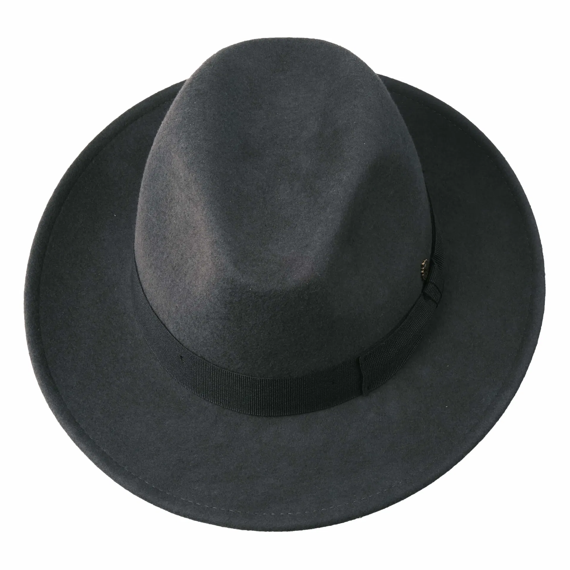 Fedora Filzhut Milano dunkelgrau