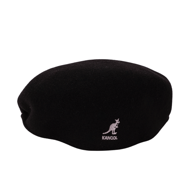 Kangol Original Flatcap Wool 504 schwarz