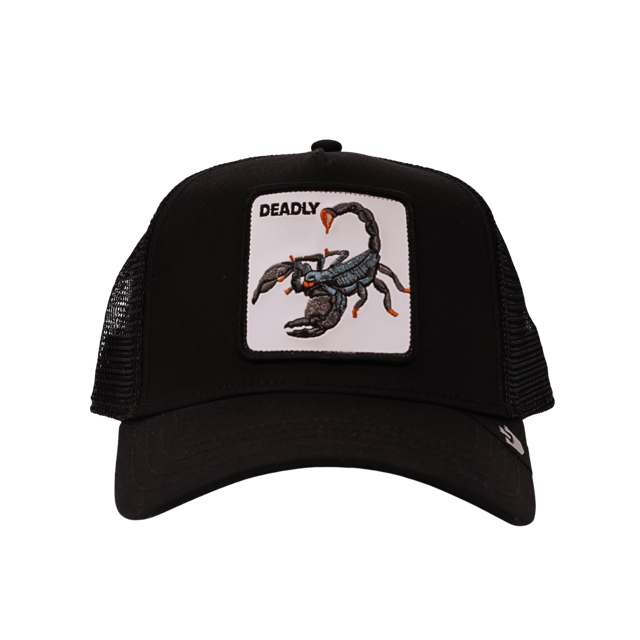 Goorin Bros Original Trucker Cap The Deadliest Scorpion schwarz