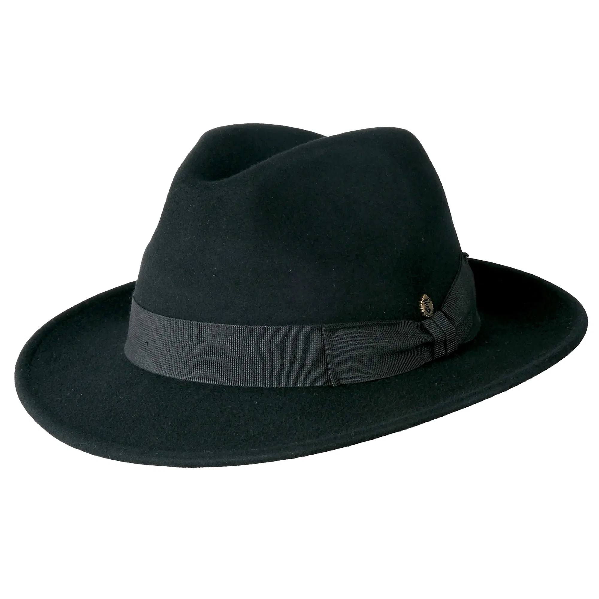 Fedora Filzhut Milano schwarz