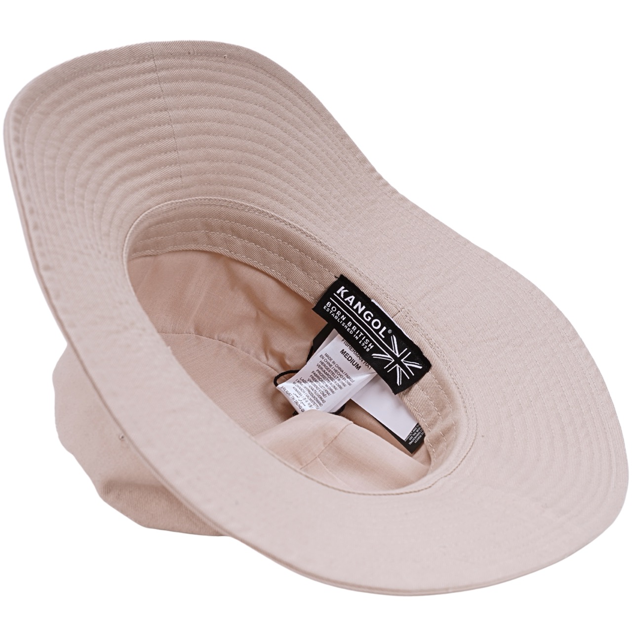 Kangol Original Bucket Hat Fisher Washed beige creme