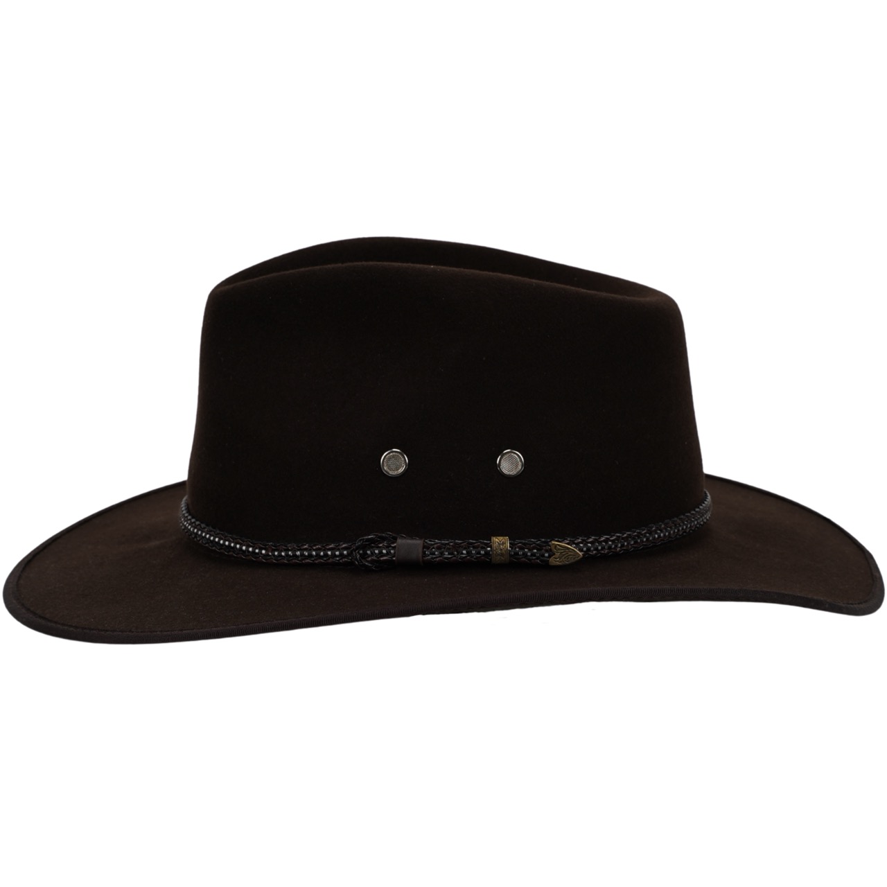 Westernhut Premium Wool dunkelbraun