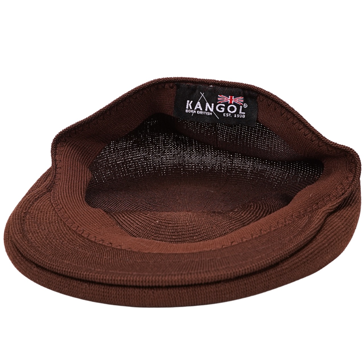 Kangol Original Flatcap Tropic 504 braun