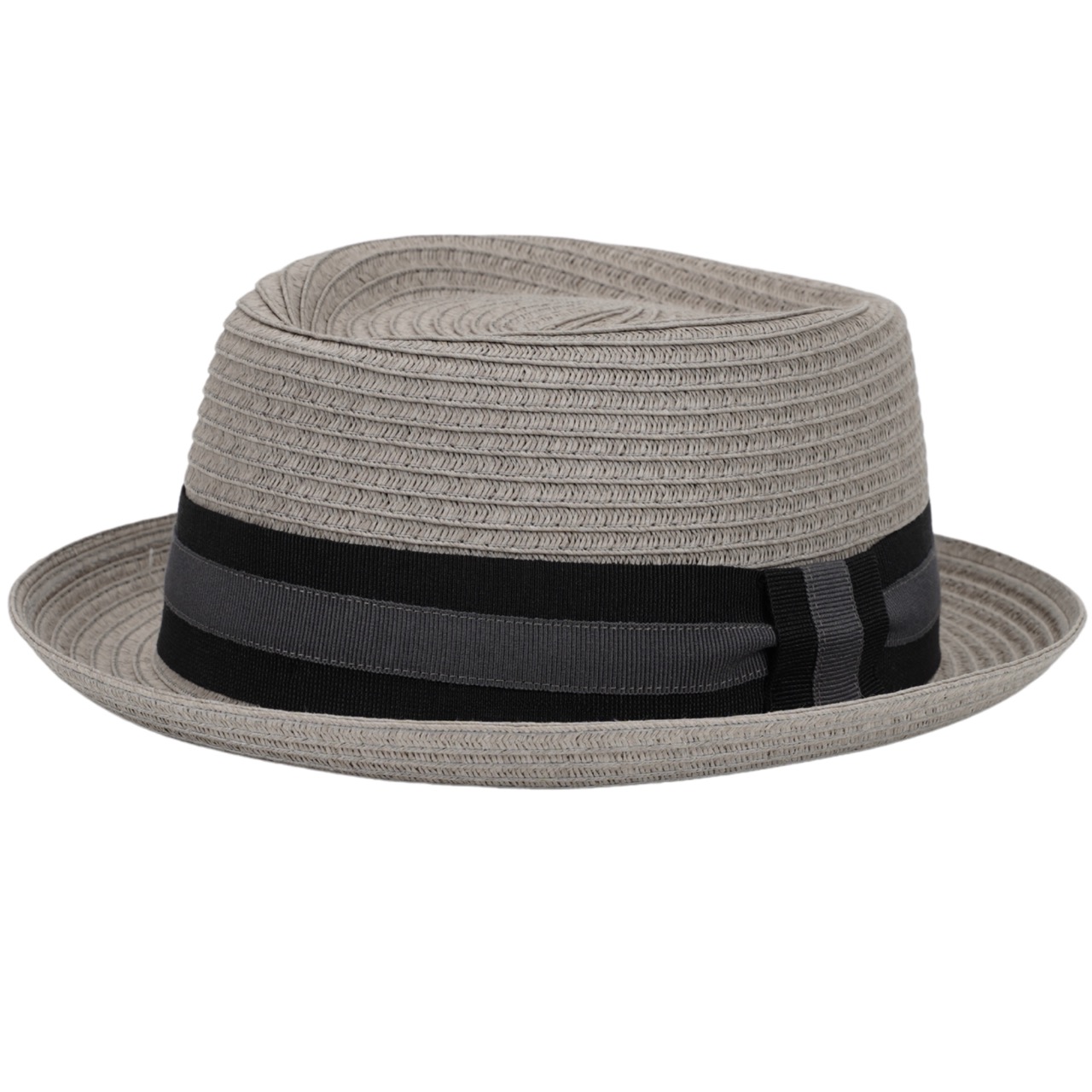 Faustmann Pork Pie Sommer Hut grau