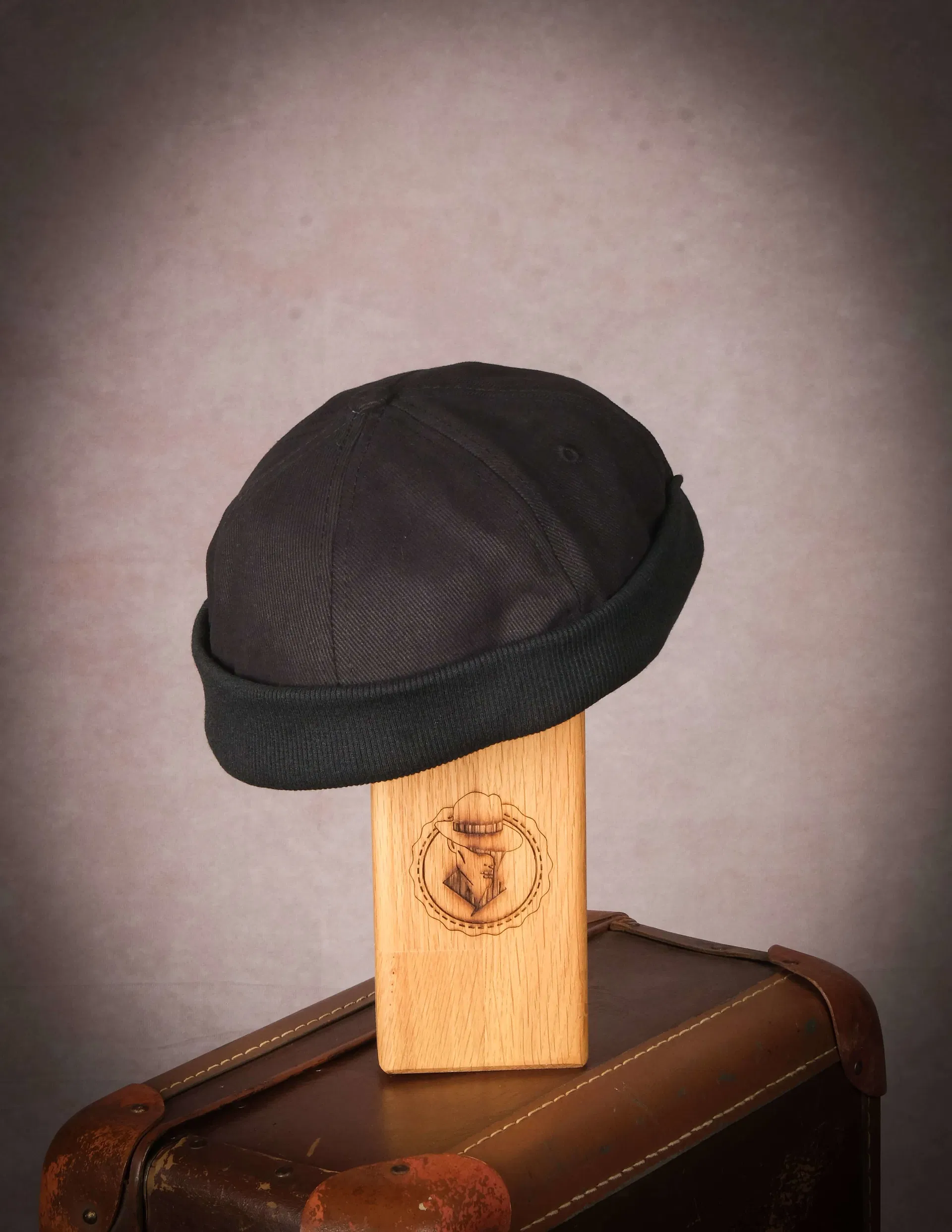 Dockercap Bozen Cotton schwarz