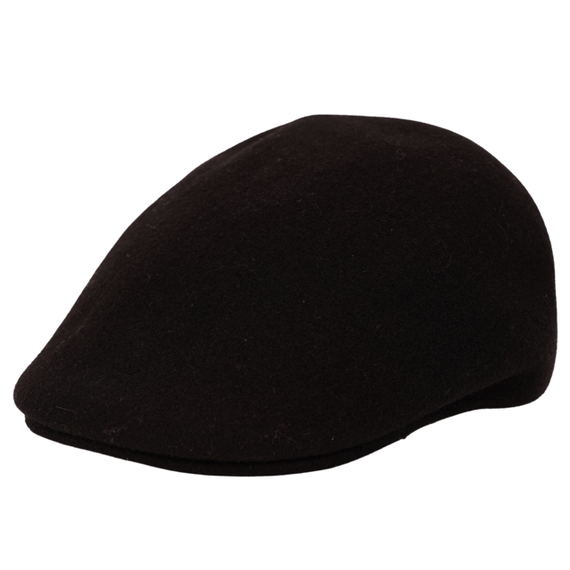 Kangol Original Flatcap Wool 507 Seamless schwarz