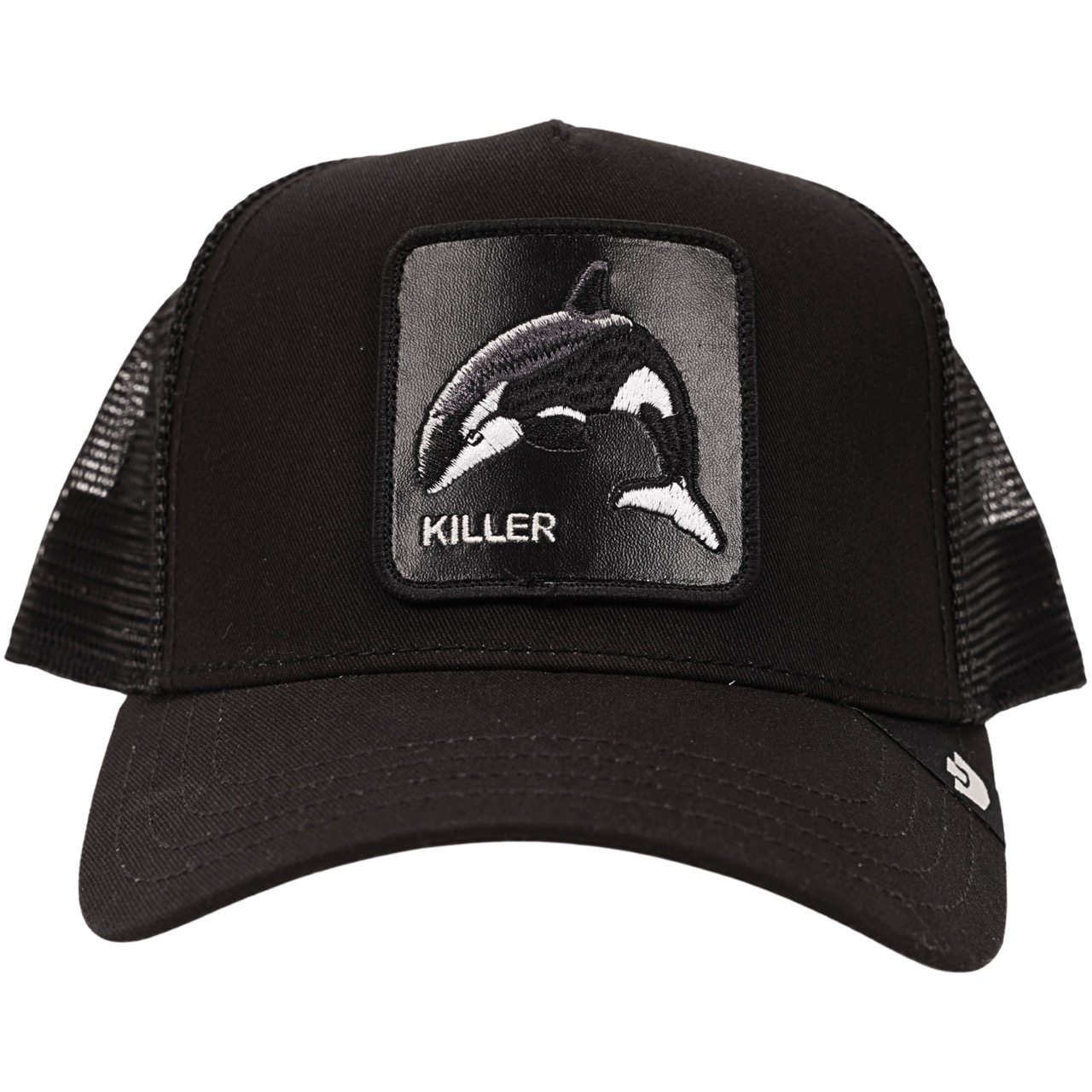 Goorin Bros Original Trucker Cap Killer Whale schwarz