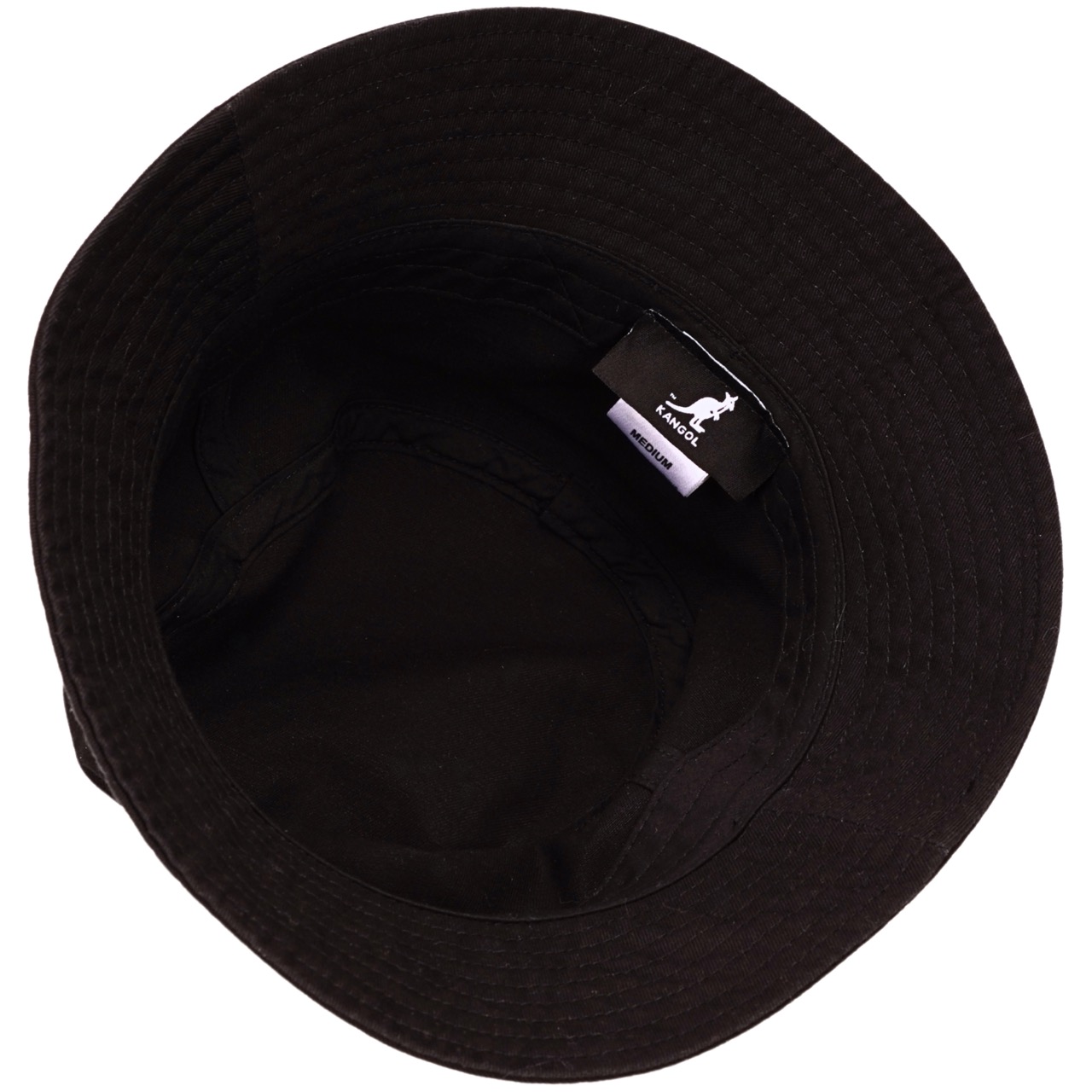 Kangol Original Washed Bucket Hat schwarz