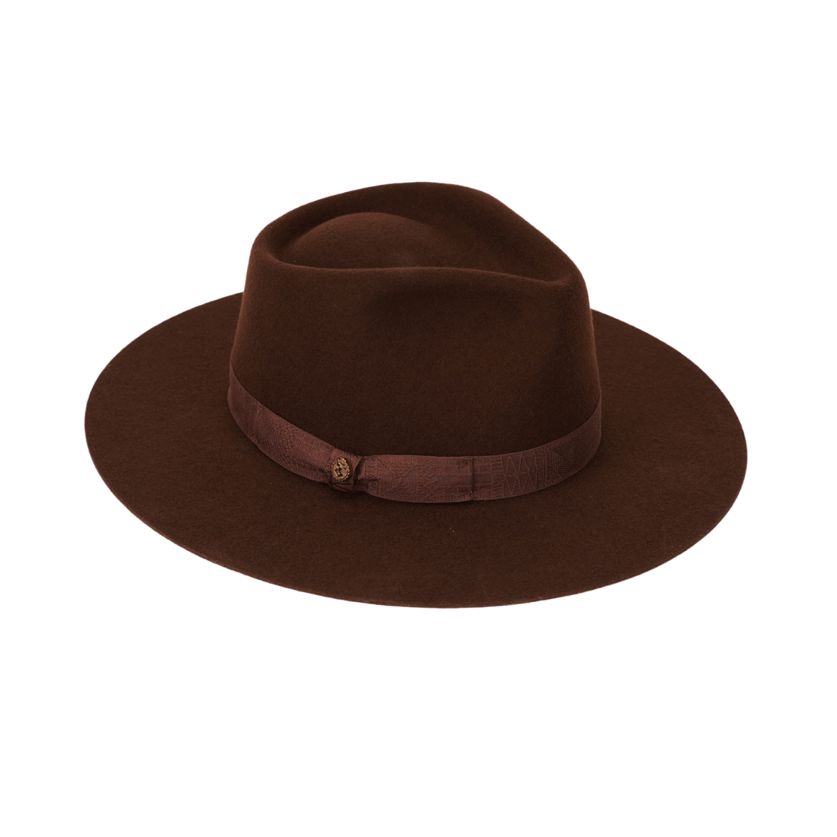 Fedora Filzhut Monza Handmade Rustico braun