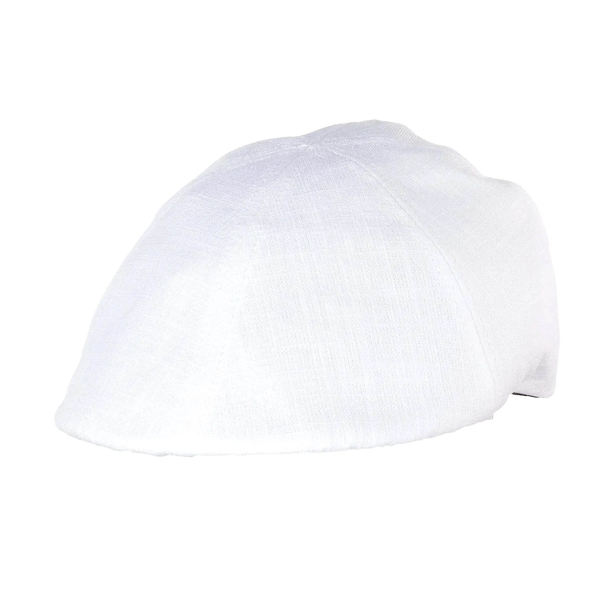 Sommer Schiebermütze Romana Leinen Gatsby weiß