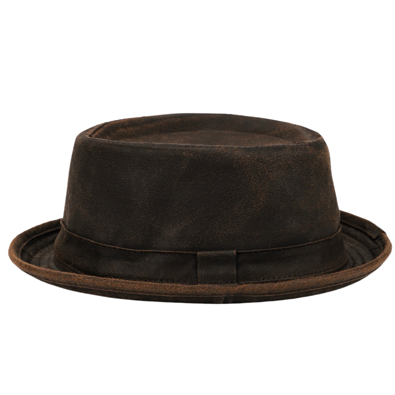Fiebig Pork Pie Waxed Cotton braun
