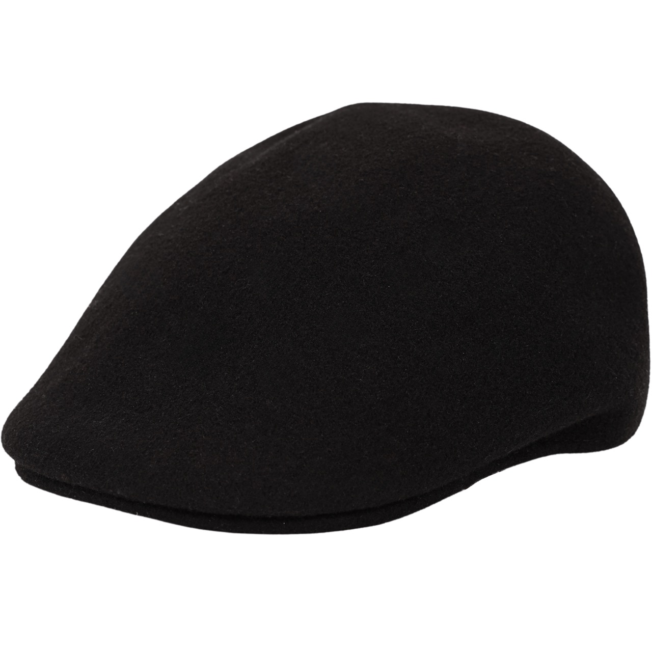 Kangol Original Flatcap Wool 507 Seamless schwarz
