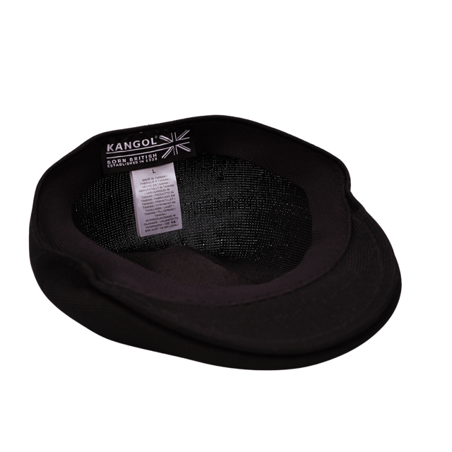 Kangol Original Flatcap Tropic 507 Seamless schwarz
