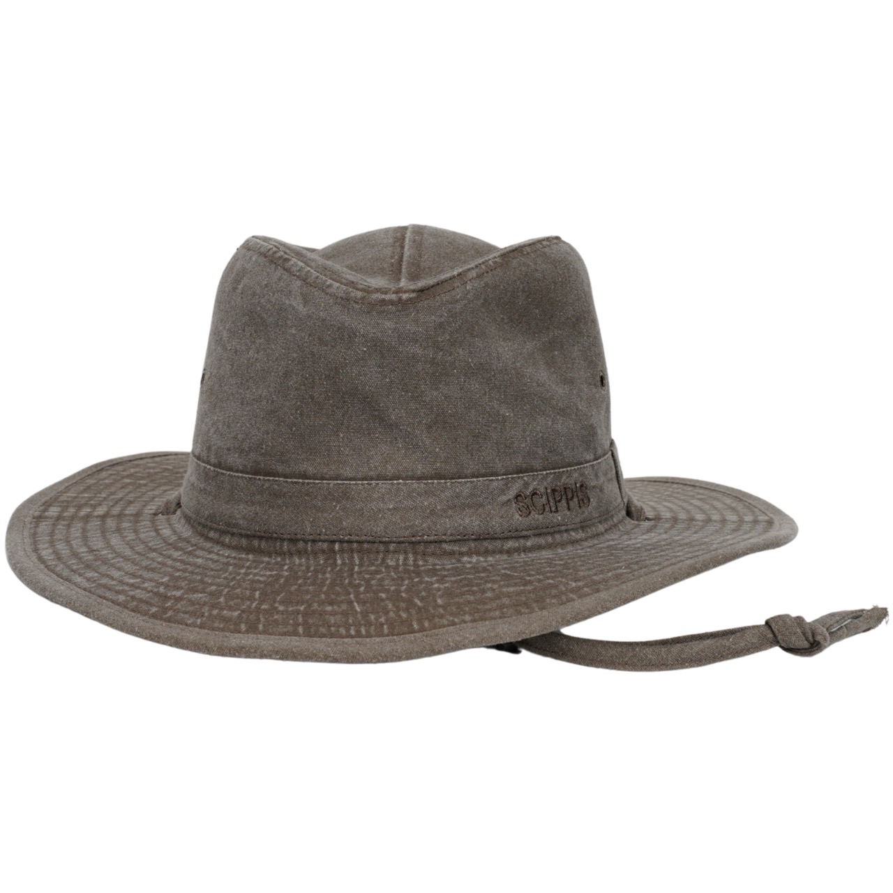 Scippis Outdoor Stoffhut Jackson Baumwolle braun