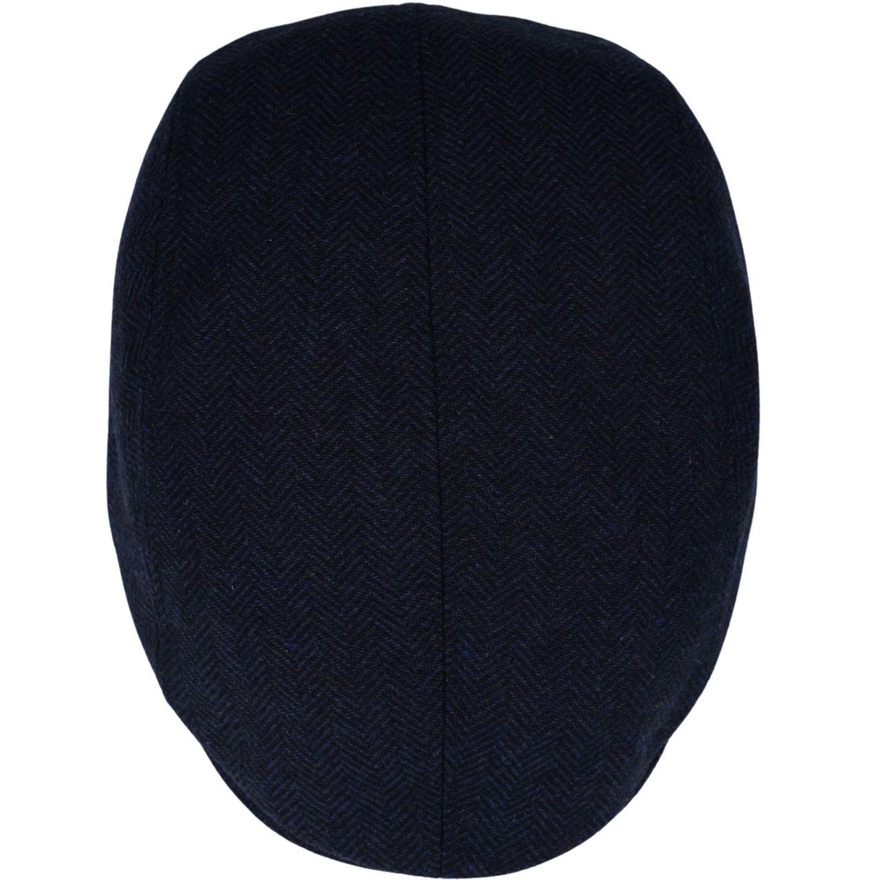 Balke Flatcap Fine Wool Herringbone navy