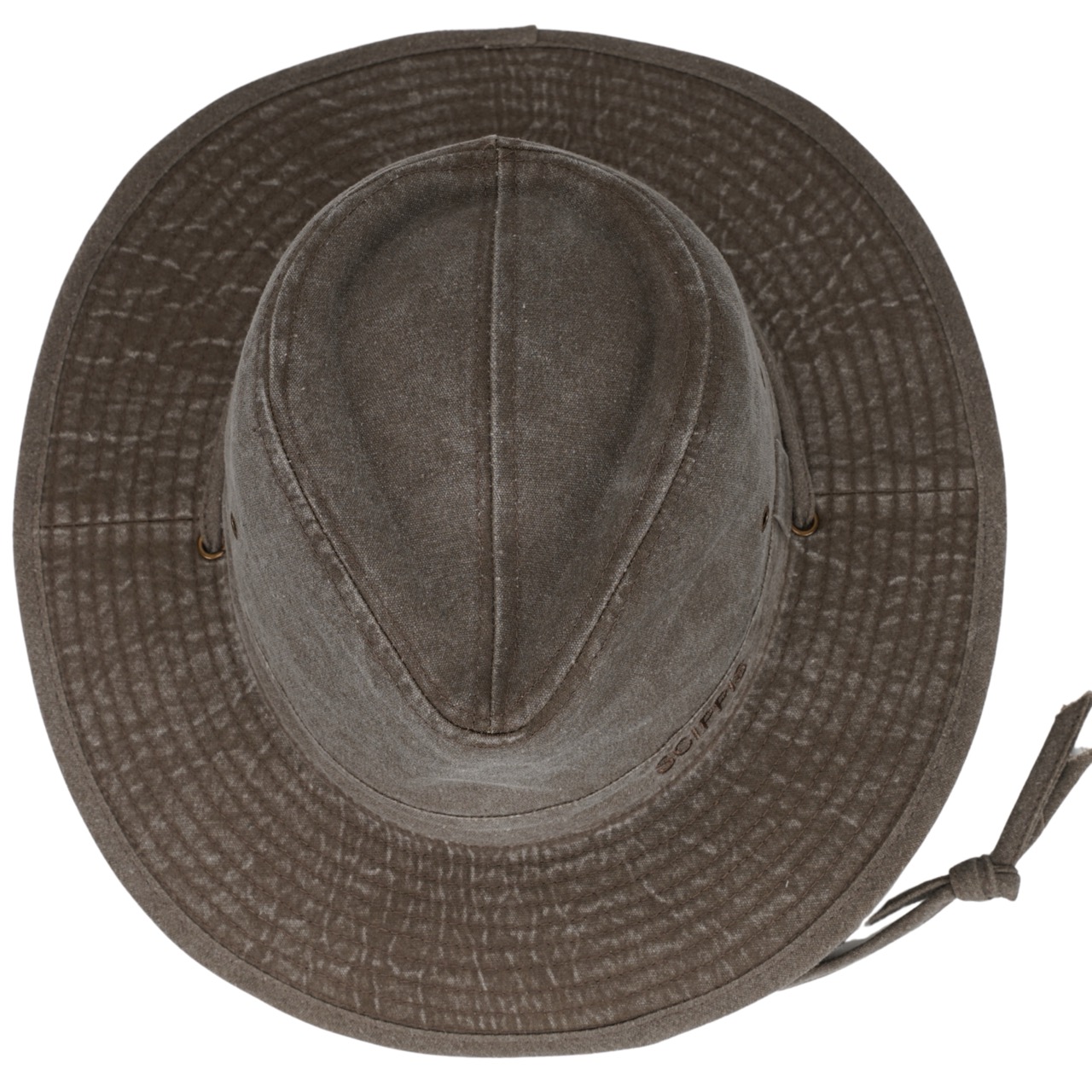 Scippis Outdoor Stoffhut Jackson Baumwolle braun